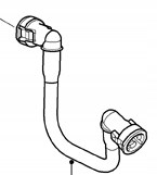 Tubo (manguera) de retorno de enfriamiento de la transmisión automática para Ford S-Max (CA1)