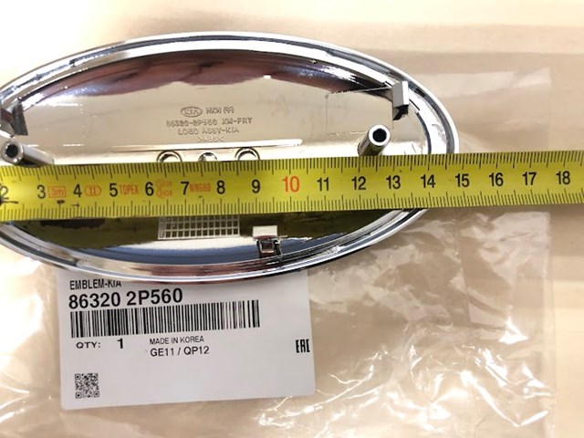 Emblema de la rejilla Hyundai/Kia 863202P560