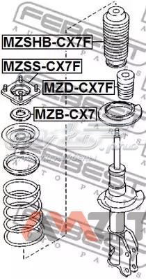 MZSHB-CX7F Febest caperuza protectora/fuelle, amortiguador delantero