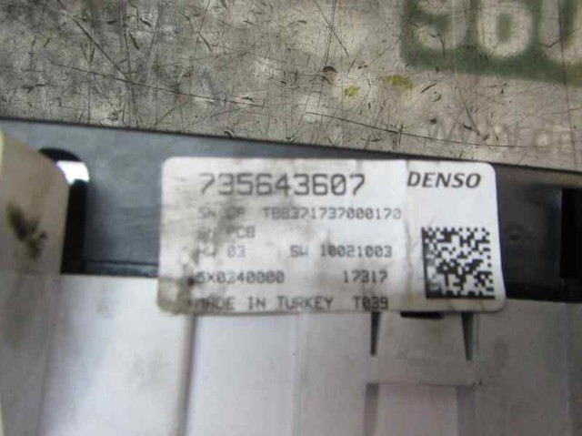 Unidad de control de la ventilación para Fiat Tipo EGEA 356