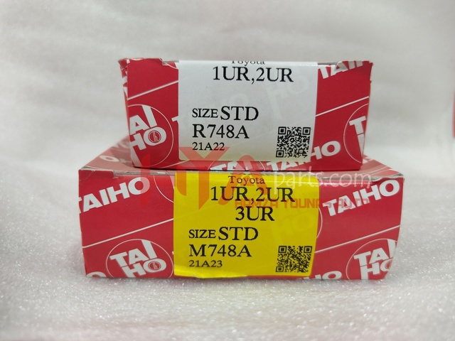 Juego de cojinetes de cigüeñal, estándar, STD M748ASTD Taiho