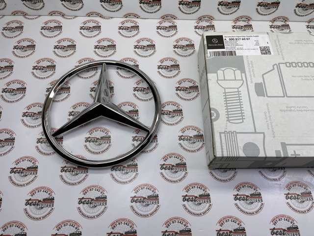 Emblema de la parrilla del radiador 0008176007 Mercedes