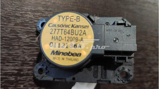 Actuador de compuerta de la calefacción 277T64BU2A Nissan/Infiniti