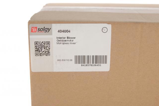 404004 Solgy Ventilador de habitáculo