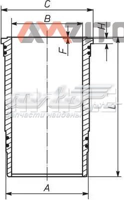 Comprar 227WN3701 Mahle Original Camisa del cilindro