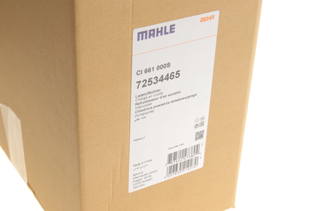 Comprar CI661000S Mahle Original Turbo intercooler