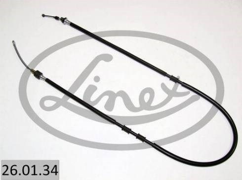 260134 Linex cable de freno de mano trasero izquierdo