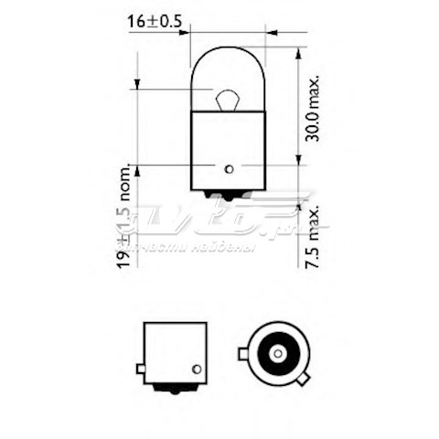 Bombilla PHILIPS 12093NACP