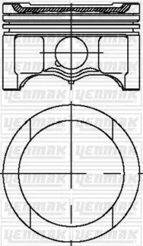 Comprar 3104316000 Yenmak Juego de pistones para motor, STD