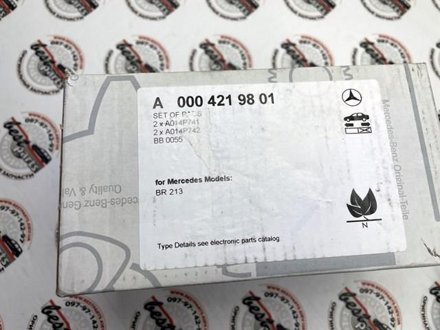 Comprar A0004219801 Mercedes Pastillas de freno traseras