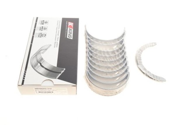 Juego de cojinetes de cigüeñal, cota de reparación (+0,25 mm) King MB5866SI010