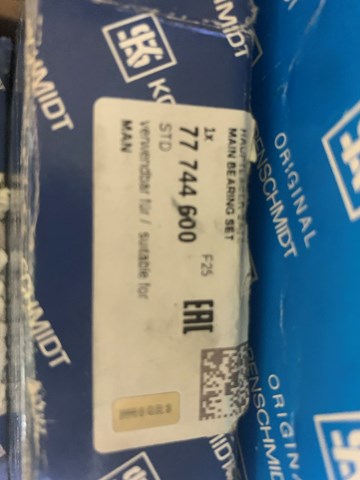 Juego de cojinetes de cigüeñal, estándar, STD 77744600 Kolbenschmidt