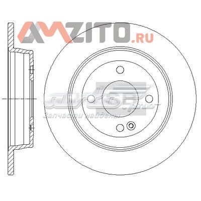 SD1087 Sangsin disco de freno trasero