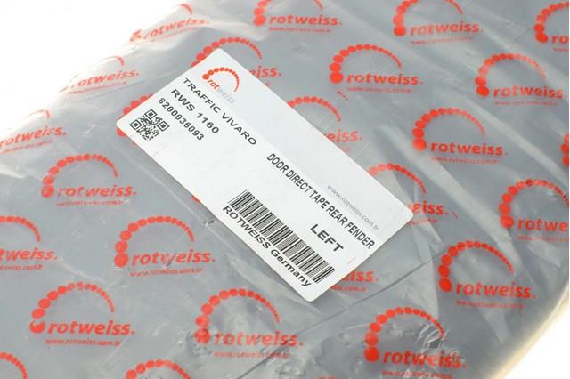 Comprar RWS1160 Rotweiss Moldura del guardabarros trasero izquierdo