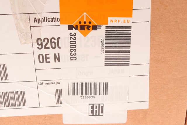 Compresor de aire acondicionado 320083G NRF