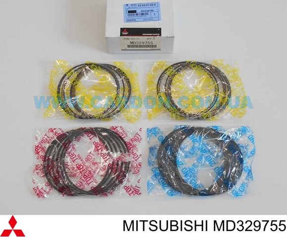 Juego de anillos de pistón, motor, STD para Mitsubishi Montero (K8, K9)