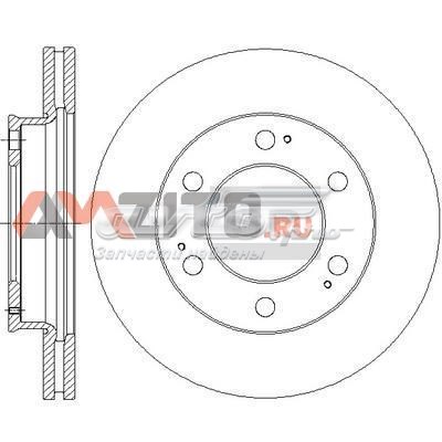 SD3040 Sangsin freno de disco delantero