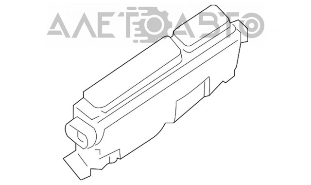 Soporte de paragolpes delantero exterior izquierdo Hyundai/Kia 865272W000