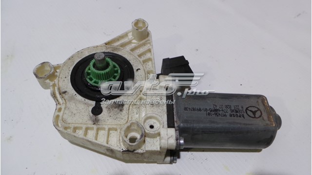 A2218202742 Mercedes motor eléctrico, elevalunas, puerta delantera izquierda