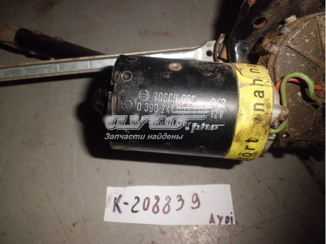 Motor limpiaparabrisas 0390241097 VAG