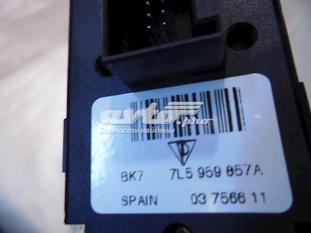 95561315601 Porsche unidad de control elevalunas delantera izquierda