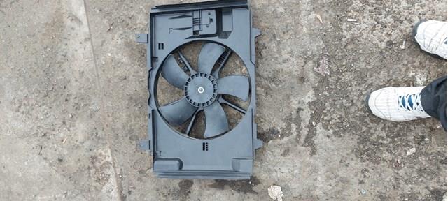 Difusor de radiador, ventilador de refrigeración, condensador del aire acondicionado, completo con motor y rodete para Nissan Tiida (C11)